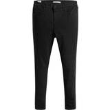 Levi's 16 - Dame Jeans Levi's Mile High Super Skinny Jeans Plus Size - Black Galaxy