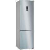 Friskholdesystem - Fritstående køle/fryseskab - Køleskab over fryser Køle/Fryseskabe Siemens KG39N4ICF Rustfrit stål
