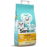 Sanicat Kæledyr Sanicat Clumping White kattegrus lugtfri 10L 2