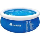 Tectake Plastlegetøj Vandlegetøj tectake Oppusteligt badebassin Ø 240 x 63 cm blå