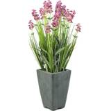 Rød Kunstige planter Europalms Kunstig Lavendel, lyserød, 45 cm Kunstig plante