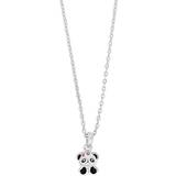 Halskæder Nordahl Jewellery Panda Children's Necklace - Silver/Multicolour