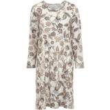 Damella Paisley Flower Long Sleeve Nightdress Pattern-2
