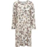 Damella Nattøj Damella Paisley Flower Long Sleeve Nightdress Pattern-2