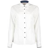 Dame - Sølv Skjorter Seven Seas Fine Twill Virginia dameskjorte