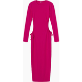 26 - Pink Kjoler Envii Enally LS Hole Dress 5314