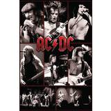 Papir Brugskunst AC/DC Live (Collage) Unisex multifarvet Plakat