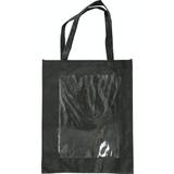 Penalhus Creativ Company Väska med plastfront, svart, stl. 42x34x12 cm, 1 st