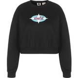 Levi's Dame - Grøn Overdele Levi's Graphic Laundry Crew Cropped sweatshirts