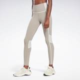 Reebok Lux High-Waisted Colorblock Leggings - Forest Green