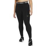 Dame - Firkantet - Rød Bukser & Shorts Nike Pro 365 Leggings Women Plus size