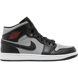 Nike Air Jordan 1 Sko Nike Air Jordan 1 Mid M - Black/Particle Grey