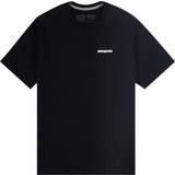 Patagonia Sort Overdele Patagonia P-6 Logo Responsibili-T-shirt - Black