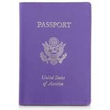 Lilla Pasetuier Royce RFID Blocking Passport Case - Purple