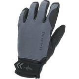 Sealskinz Tøj Sealskinz Wp All Weather Glove Grey/Black Handsker