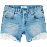 104 - Blonder Bukser Name It Girl's Salli Denim Shorts (13197440)