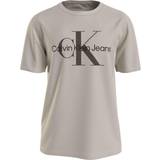 Calvin Klein Beige T-shirts & Toppe Calvin Klein Jeans Seasonal Monologo Tee