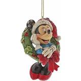 Polystone Brugskunst Disney Mickey Mouse Wreath Juletræspynt 8cm