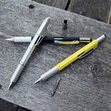 Kuglepenne MikaMax 6-in-1 multitool pen yellow