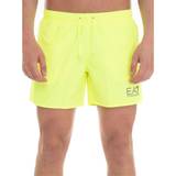 48 - Blå Badebukser EA7 Emporio Armani Water Sports Swim Trunks With Logo, 100% Polyester, Red