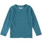 Joha Wool Blouse - Blue Striped (15125-246-7092)