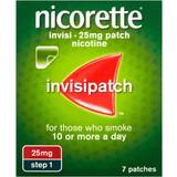 Nicorette Nicotin Invisi 25mg 7 stk Plaster