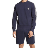 Michael Kors Bomuld Overdele Michael Kors Logo Tape Cotton Blend Sweatshirt - Midnight
