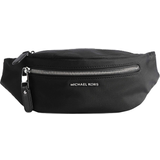 Skind Bæltetasker på tilbud Michael Kors Hudson Medium Belt Bag - Black
