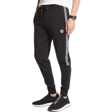 Michael Kors Sort Bukser & Shorts Michael Kors Men's Logo Tape Cotton Blend Joggers - Black
