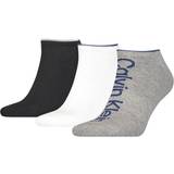 Calvin Klein Sort Strømper Calvin Klein Athletic Ankle Socks 3-pack Men - Grey Multi