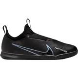 Indendørs fodbold (IC) Fodboldstøvler Børnesko Nike Jr. Zoom Mercurial Vapor 15 Academy IC - Black/Summit White/Volt/Dark Smoke Grey