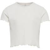 Lilla Sweatshirts Kids Only T-shirt Noos KonNella Cloud Dancer 5-6 (110-116) Kids Only T-Shirt