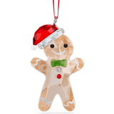 Beige - Krystal Dekorationer Holiday Cheers Gingerbread Man Ornament 5627607 Christmas Tree Ornament