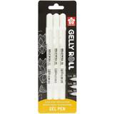 White gel pen Sakura Gelly Roll Gel Pen Classic White Mixed 3 Set