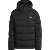 Adidas Overtøj adidas Helionic Hooded Down Jacket Plus Size - Black