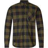 Grøn - Polyester - Skjortekrave Overdele Seeland Toronto Checkered & Light Shirt - Green Check