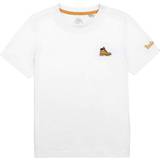 Timberland Aftagelig hætte Børnetøj Timberland Short Sleeve T-shirt - White (T25S87-10B)