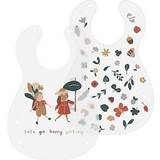 EVA - Musik Babyudstyr Sebra Printed Bib 2 pcs. Pixie Land