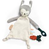 Hvid Sutteklude Sebra Activity Comfort Blanket Siggy the Rabbit
