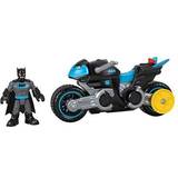 Batman Legesæt DC Super Friends Imaginext Bat-Tech Batcycle Vehicle Playset