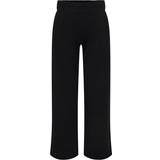 Only Polyester Bukser & Shorts Only Wide Pants - Black