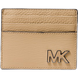 Beige Kortholdere Michael Kors Hudson Leather Card Case