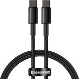 Baseus Sort - USB-kabel Kabler Baseus Tungsten USB C-USB C 1m