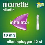 Nicorette Håndkøbsmedicin Nicorette Nicotine 10mg 42 stk Inhalator