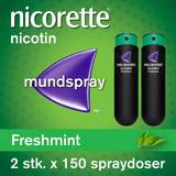 Nicorette Håndkøbsmedicin Nicorette Quickmist Freshmint 2 stk 150 doser Mundspray