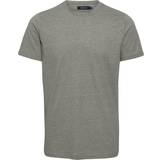 Grå - Stribede Overdele Matinique Jermane T-shirt - Grey
