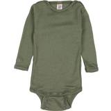 Lange ærmer Bodyer ENGEL Natur Long Sleeved Baby Bodysuit - Olive (709030-43E)