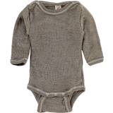 Bodyer Børnetøj ENGEL Natur Long Sleeved Baby Bodysuit - Walnut (709030-75)