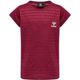 122 - Piger Jumpsuits Hummel Sutkin T-Shirt S/S - Rhododendron (215583 -3912)