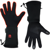 Burrebånd - Dame - Elastan/Lycra/Spandex Vanter Avignon Heat Glove Liner - Black